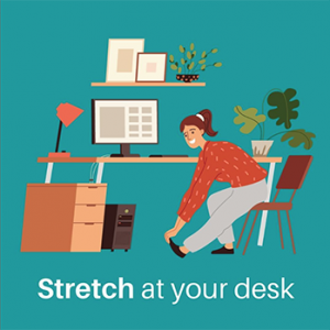 Stretch at your desk